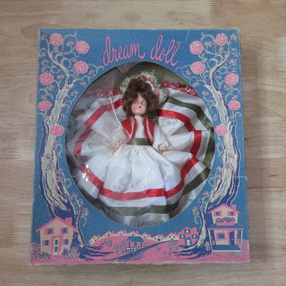 Dream Doll 7.5" Maria From Italy Original Window Box 1950s - Picture 2 of 8